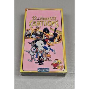 Starmakers Entertainment   12‎ of the Greatest Cartoons VHS Tape New Sealed